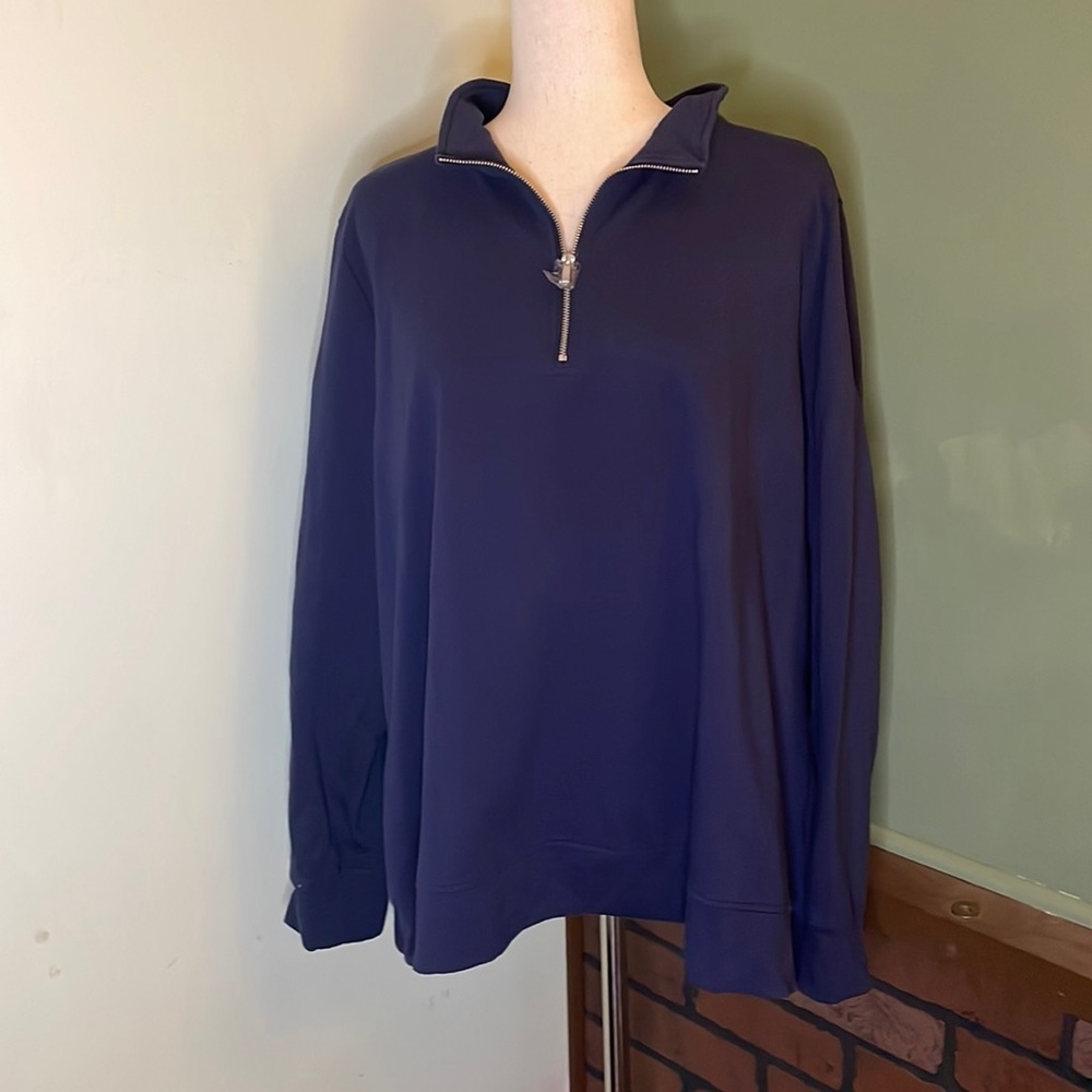 XL Studio Park x Lea Williams 1/4 Zip‎ Sweatshirt AA11 6166